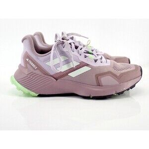 Adidas Women's Size 7 Terrex Soulstride Trail Running Shoes Purple & Green